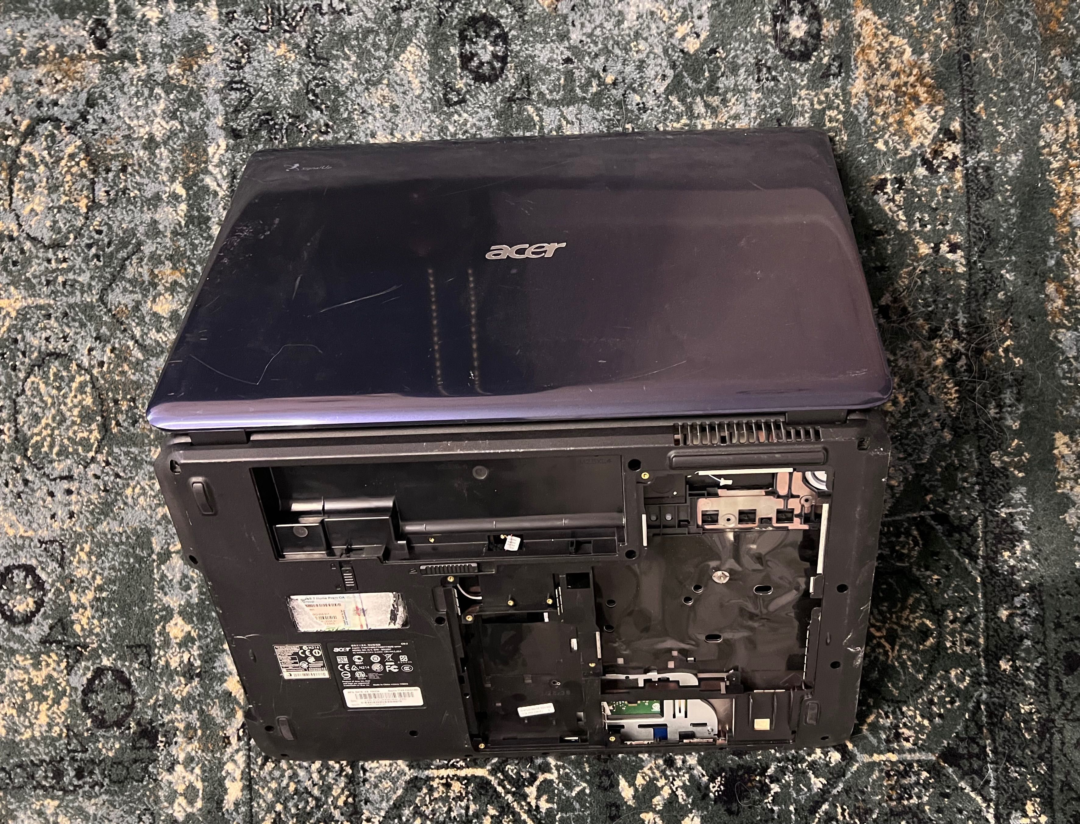Laptop Acer Aspire 7740G + dodatkowa obudowa