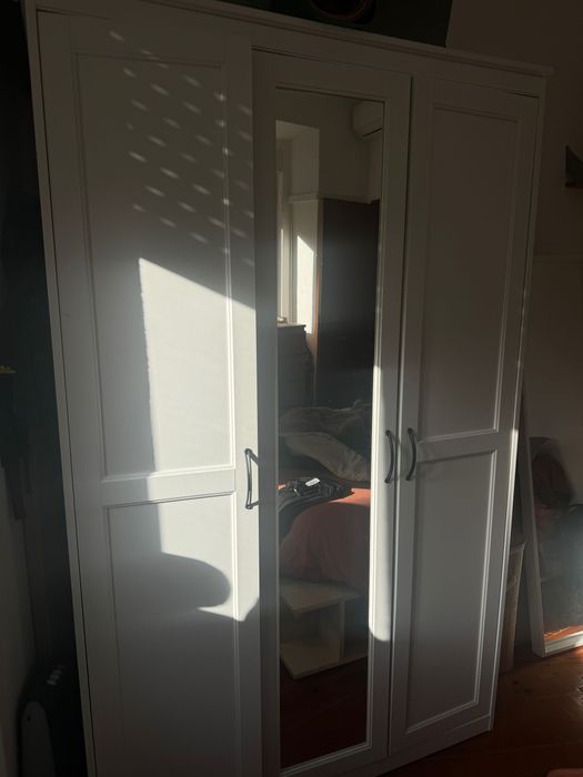 Roupeiro branco ikea SONGESAND