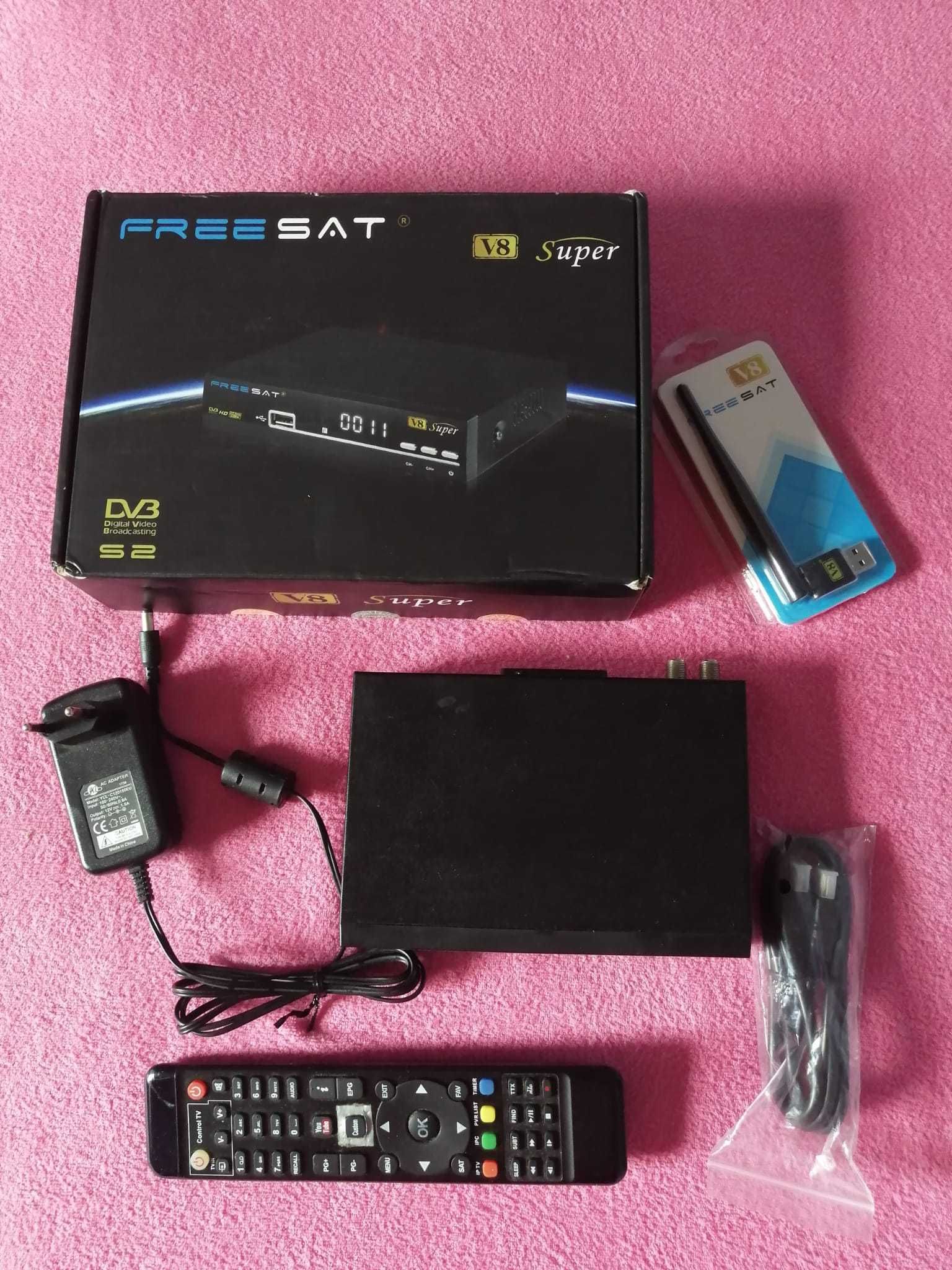 Dekoder V8 SUPER FreeSat/GT Media