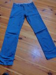 Stylowe Męskie spodnie W:30 L:32, blue
