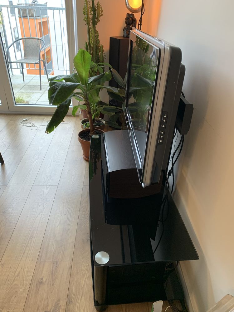 SZKLANY STOLIK POD TV z uchwytem - Sonorous PL2300 - POZNAŃ