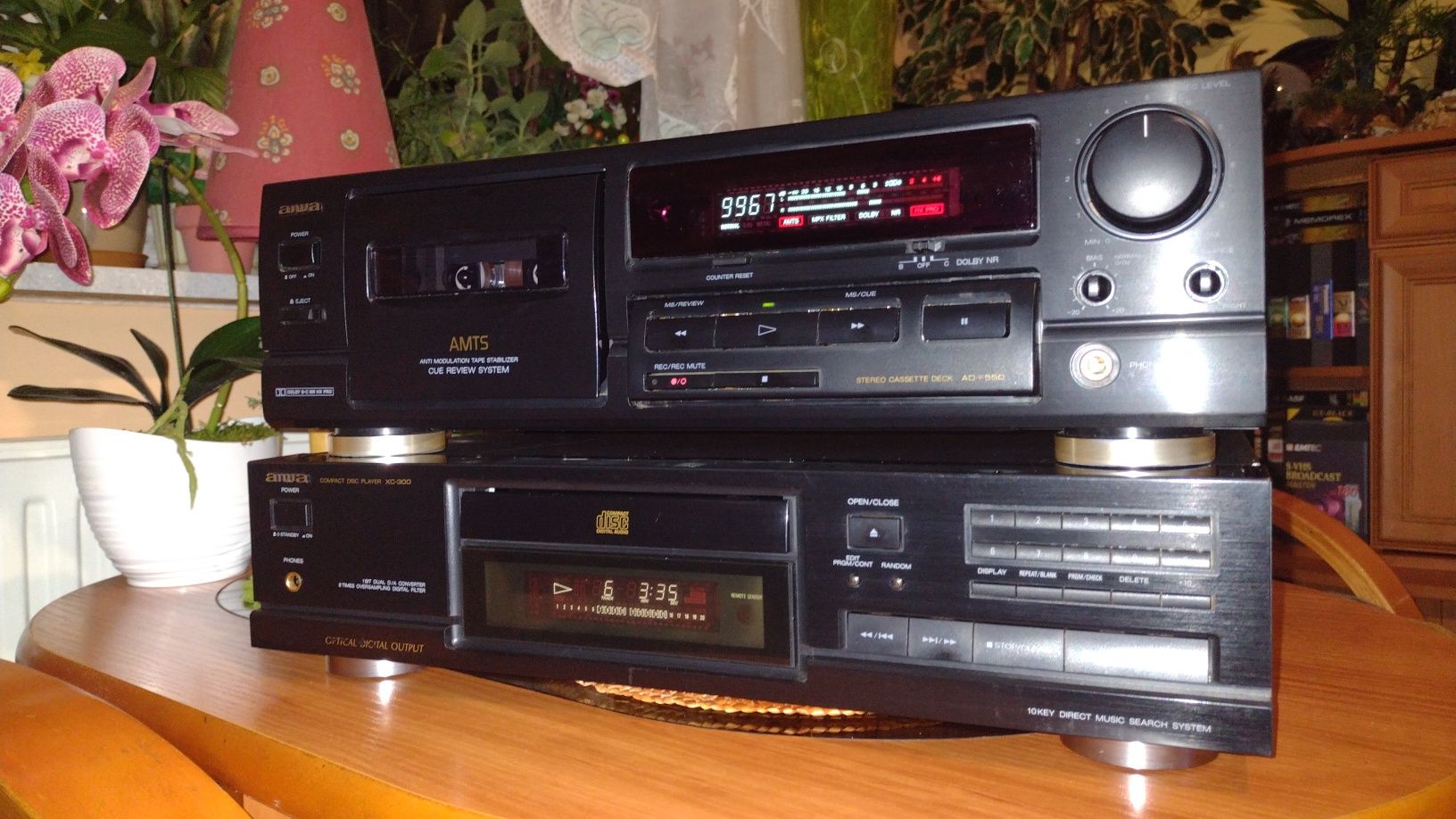 Wieża Aiwa AD F550, XC 300