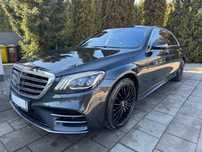 Mercedes-Benz Klasa S S560 4matic AMG, SALON, 1WŁAŚCICIEL, serwis w ASO, Ideał