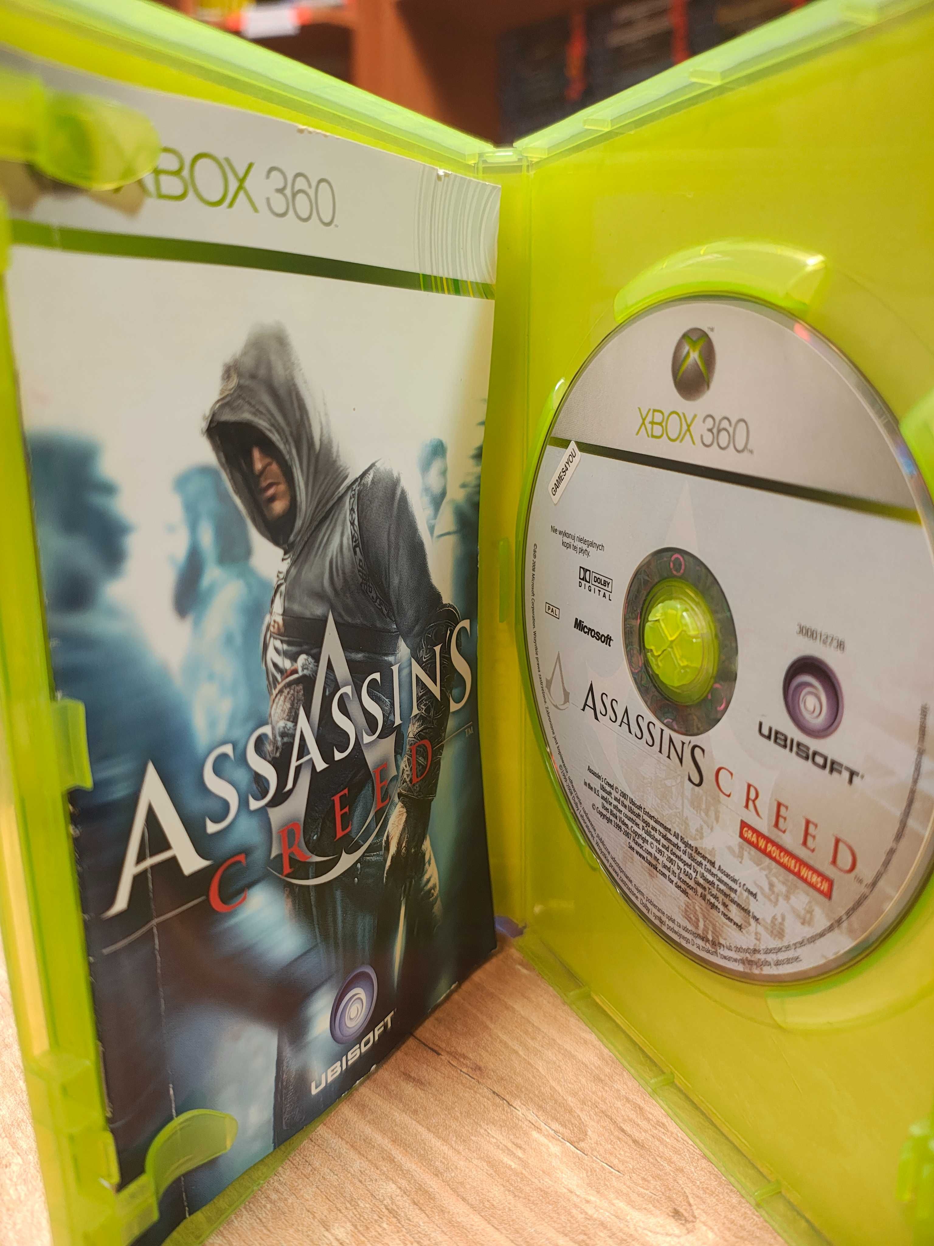 Assassin's Creed Microsoft Xbox 360 PL Dubbing PL Unikat SklepRetroWWA