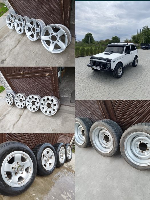 Диски R 15 16 5 139.7 нива Волга газ Кіа уаз Suzuki
