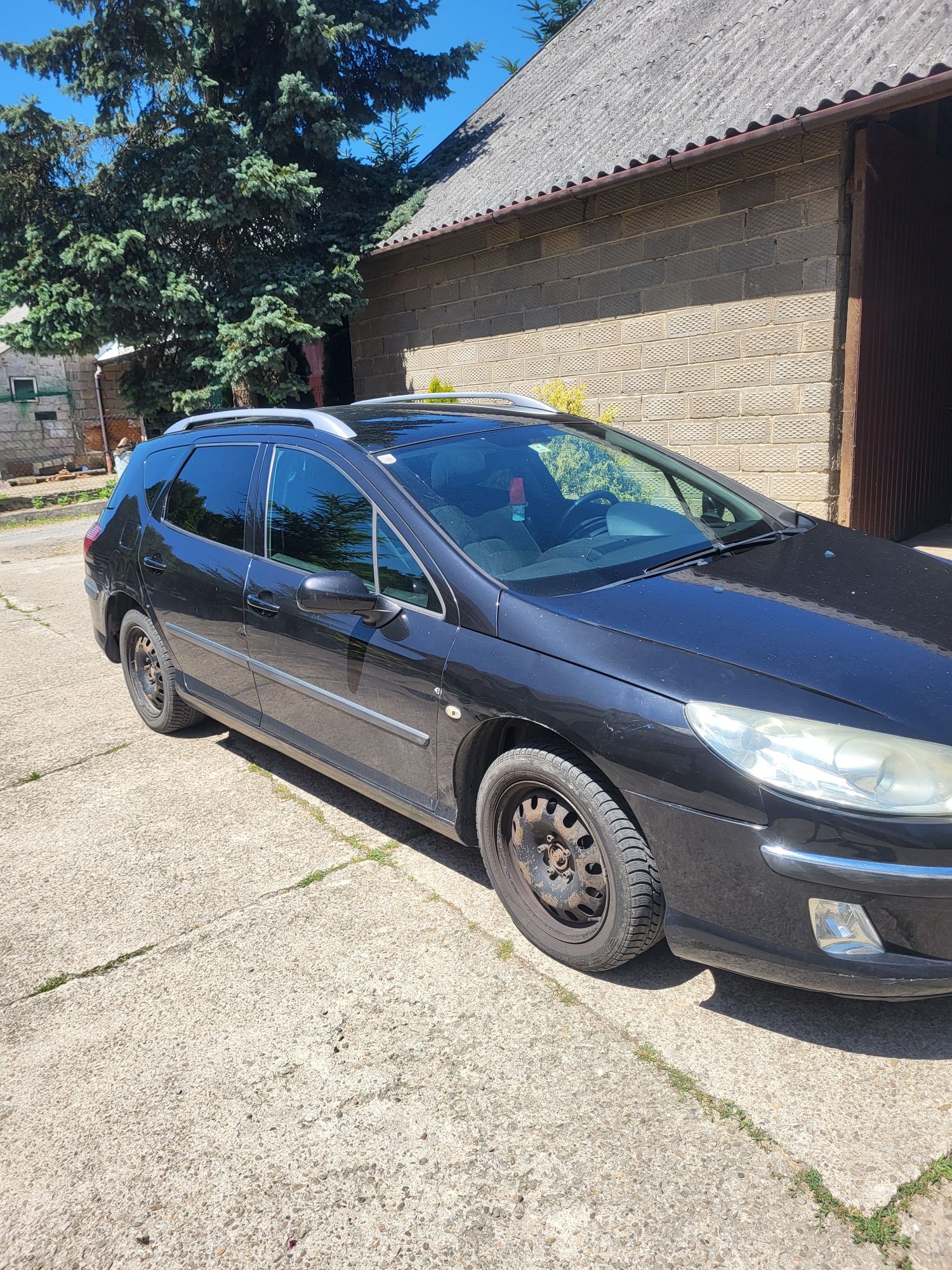 Peugot 407sw 2.0hdi  sprawny, zawieszenie przód do zrobienia
