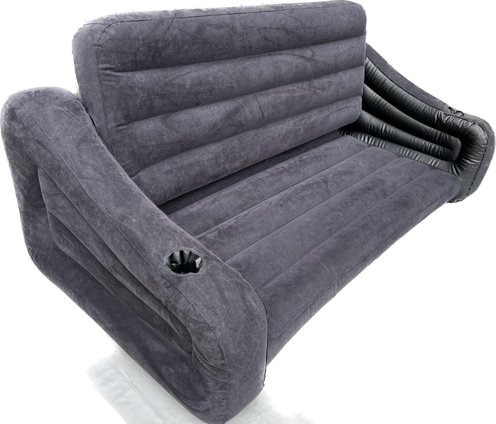INTEX 68566 Велюровий диван не розкладний 193х100х71см