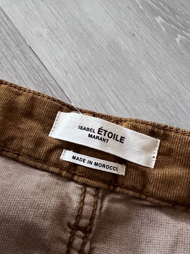 Isabel Marant Etoile corduroy pants 38 spodnie