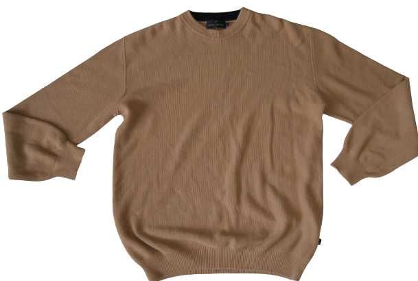 DANIEL HECHTER XL 54 sweter męski ciepły bawełna