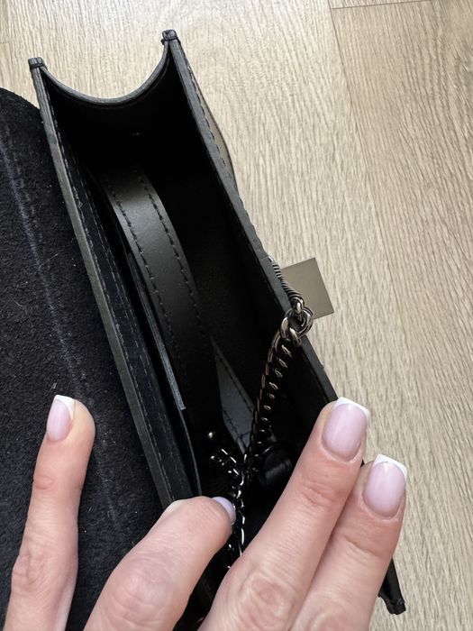 Шкіряна жіноча сумочка в стилі фурла