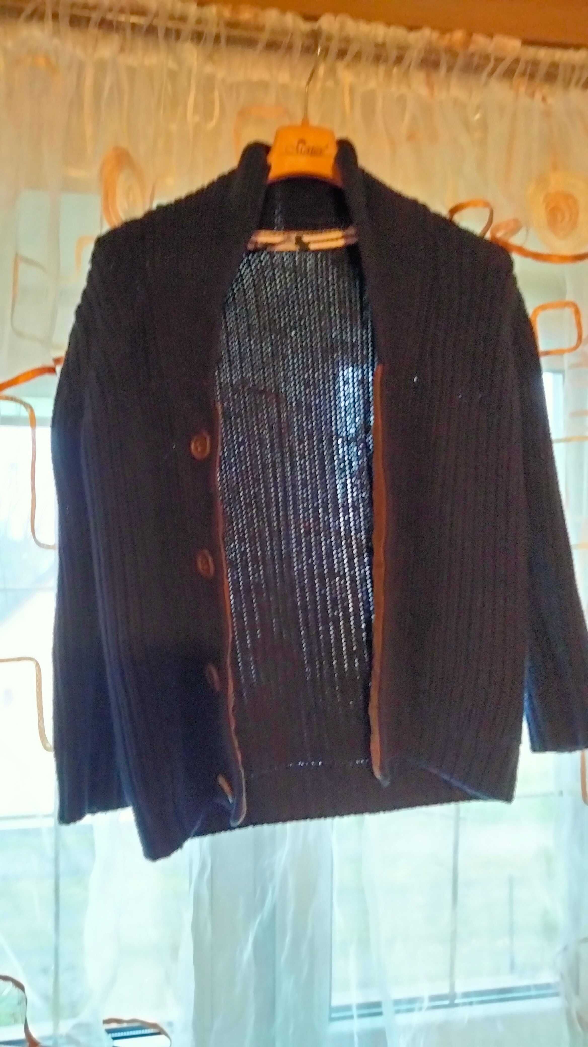 Elegancki sweter na guziki dla chłopca size 116-122. 100% cotton