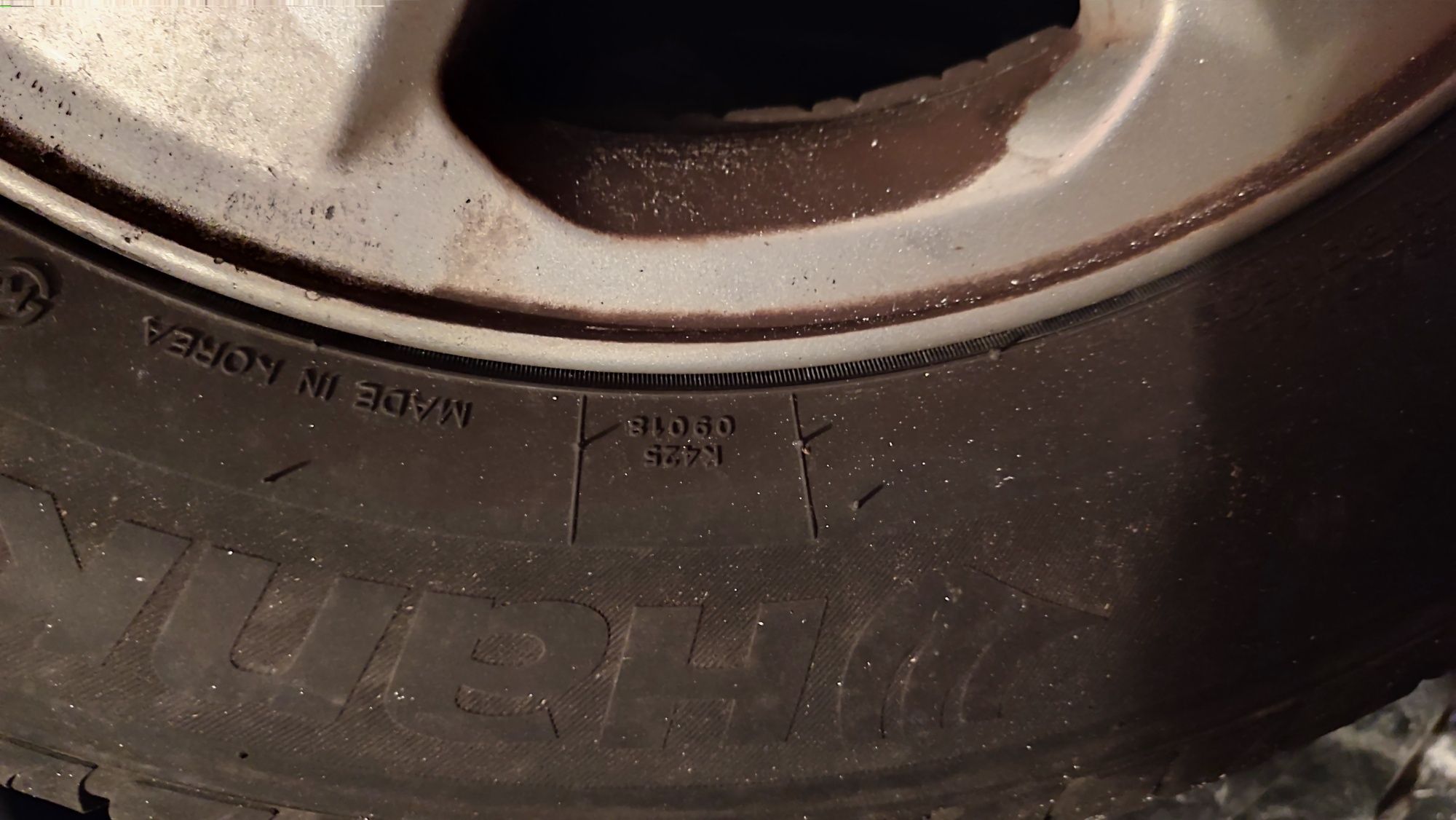 Felgi aluminiowe 15 cali opel  wraz z oponami w dobrym stanie