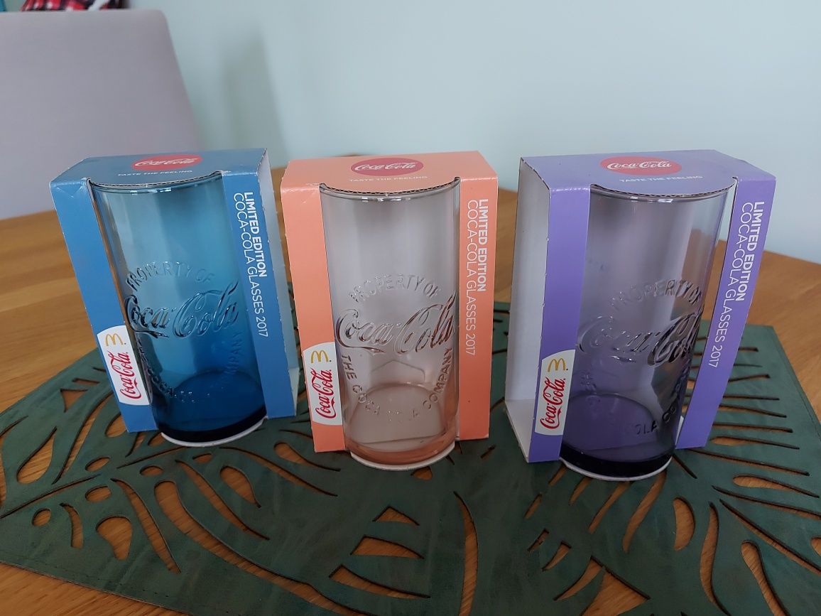 Szklanki Coca cola 2017