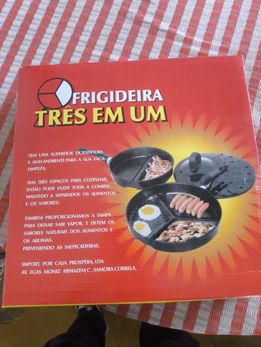 Frigideira 3 em 1