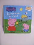 Książeczka z okienkami Peppa - zaproszenie na obiad