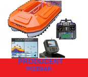 ŁÓDKA ZANĘTOWA premium 2 komorowa ECHOSONDA + GPS LBT-1 /producent