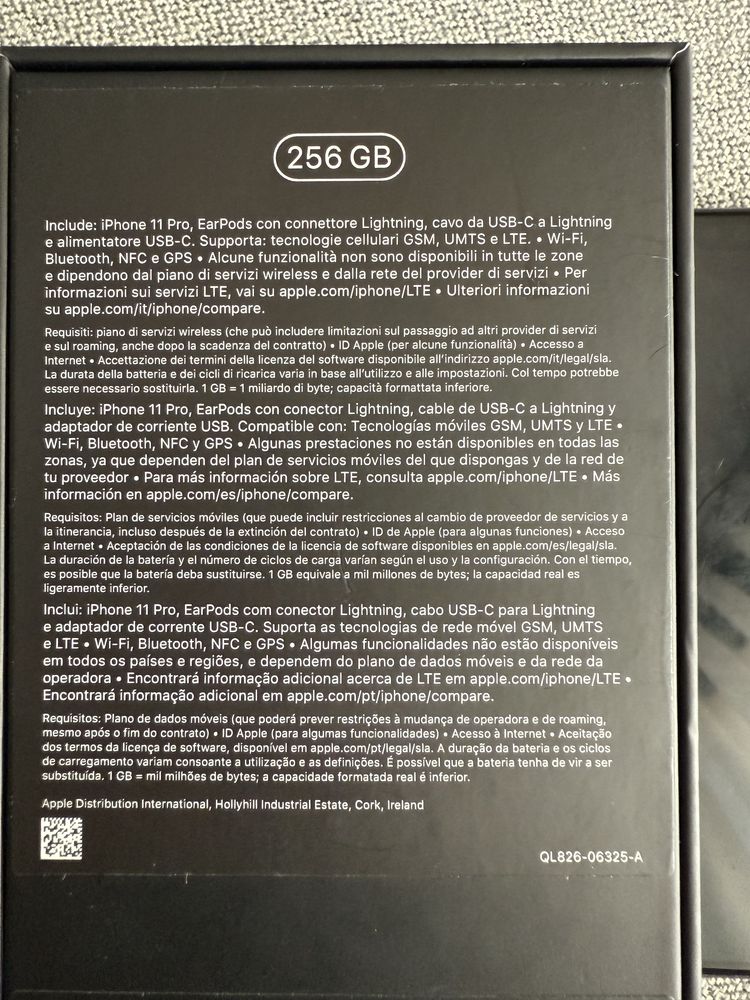 Vendo iPhone 11 Pro 256gb