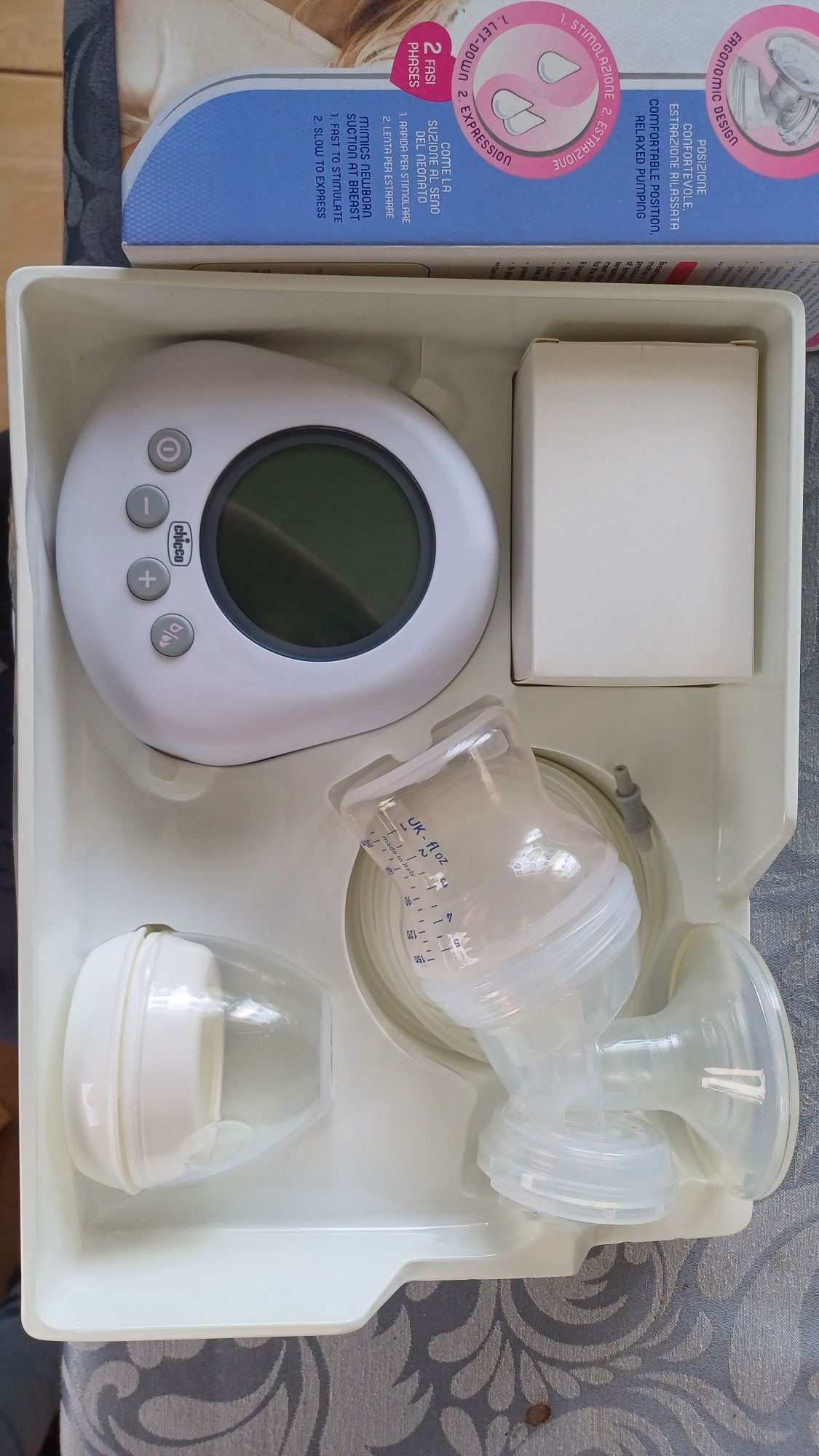 Bomba automática Chicco e extras