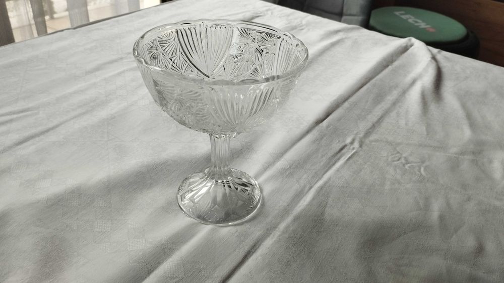 Cukiernica wachlarze HSG Ząbkowice szkło PRL