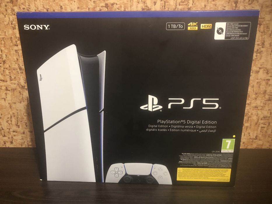 (НОВА)  Sony PlayStation 5 Slim Digital Edition.  1TB