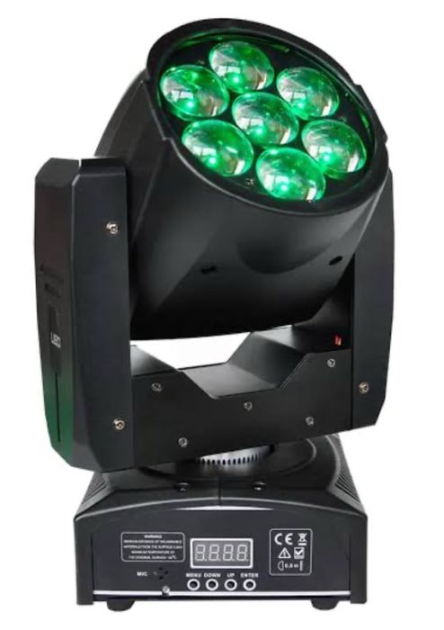 Wash/Spot 7x12w RGBW  ZOOM