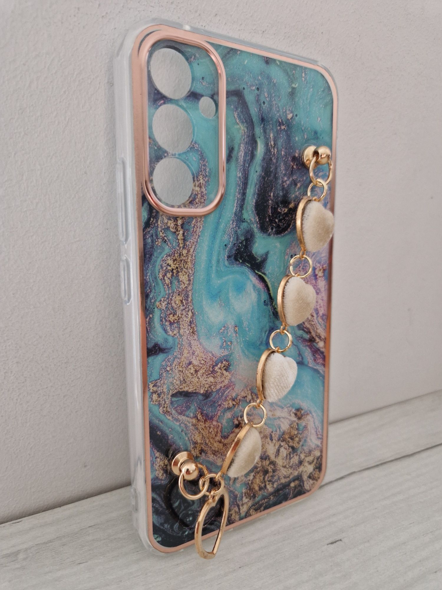 Trend Case do Samsung Galaxy A34 5G wzór 6 niebieski