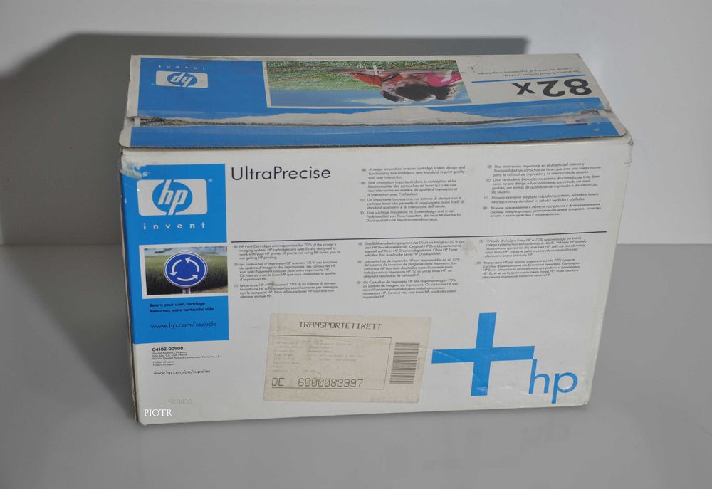 Nowy ORYGINALNY Toner HP  C4182X wydajność 20.000 str.