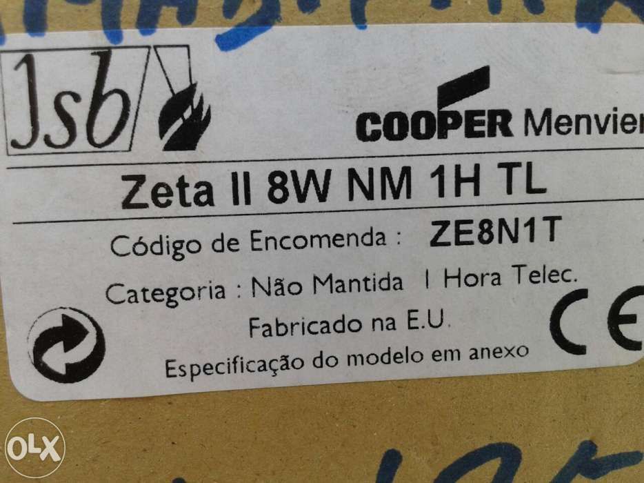 Luz emergência nova