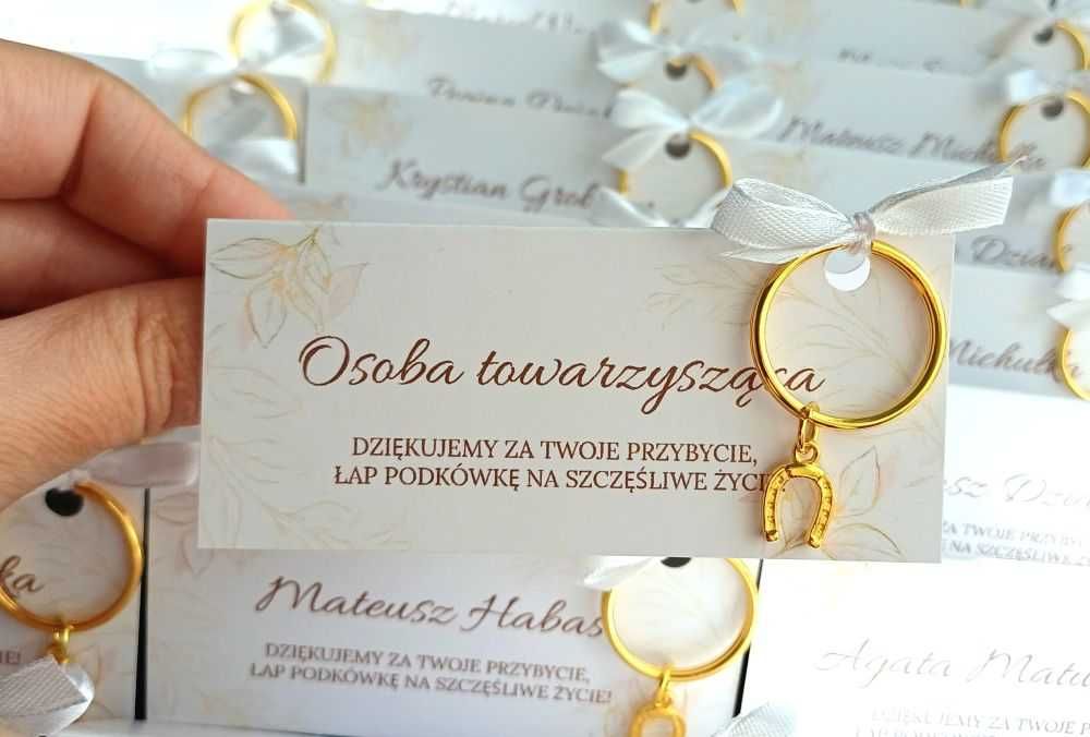 Winietka 2w1 wesele na ślub Urodziny Podziękowanie dla gości Prezent