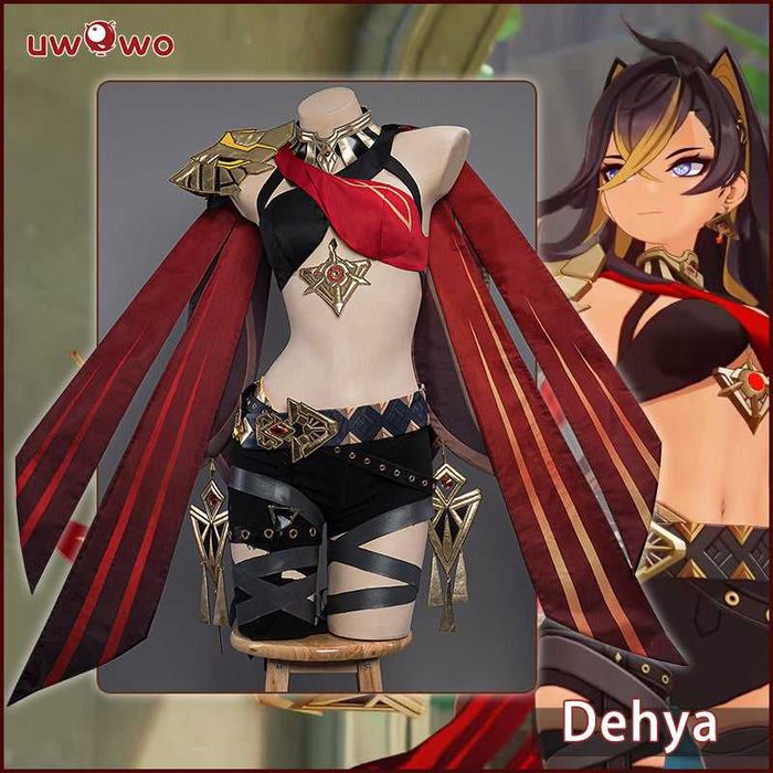 Dehya cosplay Genshin Impact, Uwowo