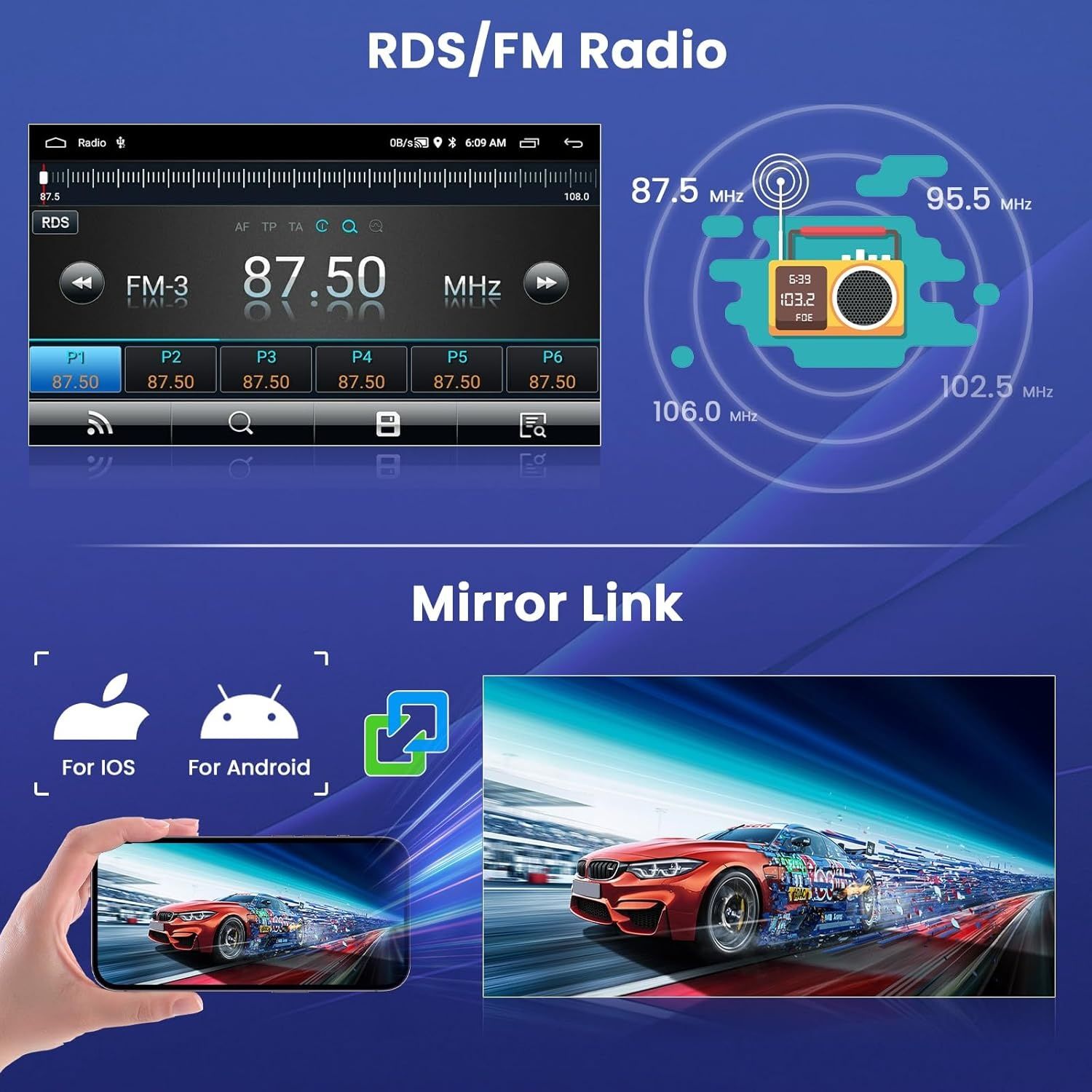 Hikity radio Android 13 1G 32G Renault Dacia Duster Logan 7" GPS BT

H