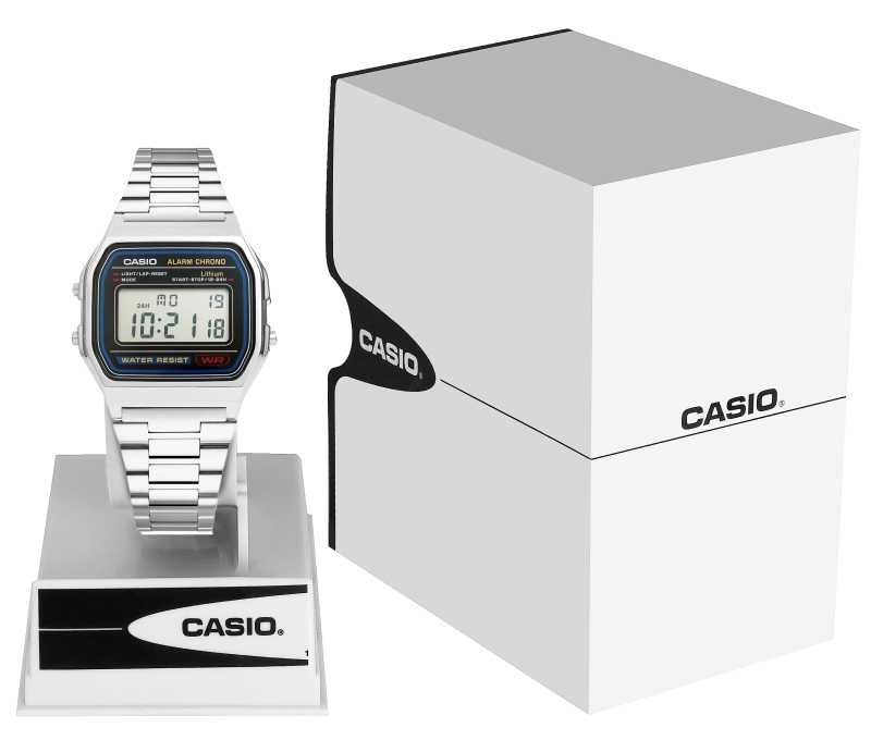 Zegarek CASIO A158WA-1DF Unisex + BOX. Kup z przesyłką OLX!