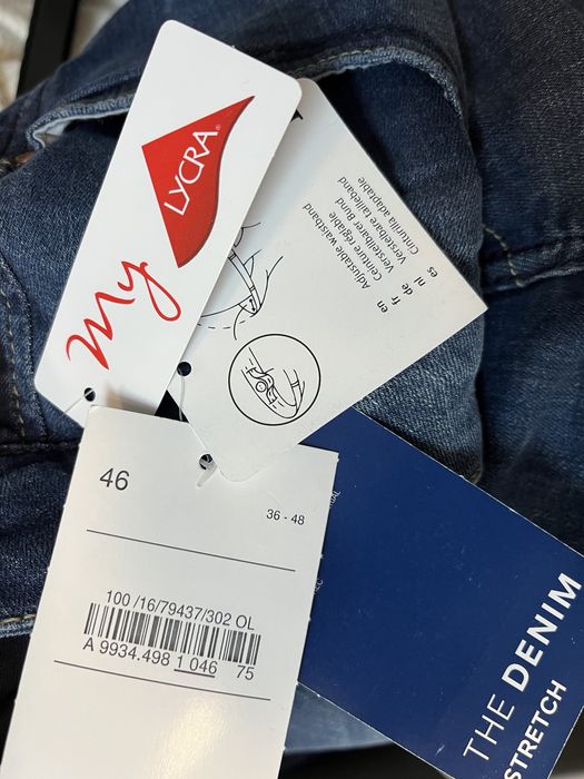 Nowe z metkami spodnie ciążowe jeansowe C&A rozmiar 46