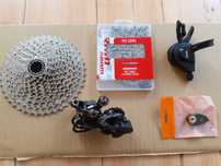 Napęd Shimano Zee 1x10 przerzutka manetka kaseta łańcuch 11-42z DH FR
