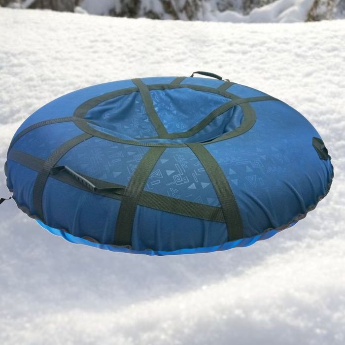 Тюбінг зимовий для катаня тюбинги санки надувные плюшка ватрушка шайба