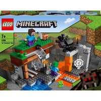 Конструктор LEGO Minecraft Заброшенная шахта, 248 деталей (21166)