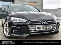 Audi A5 S-LINE! Skóry! Kamera! ParkAssist! 190KM! JAK NOWY!