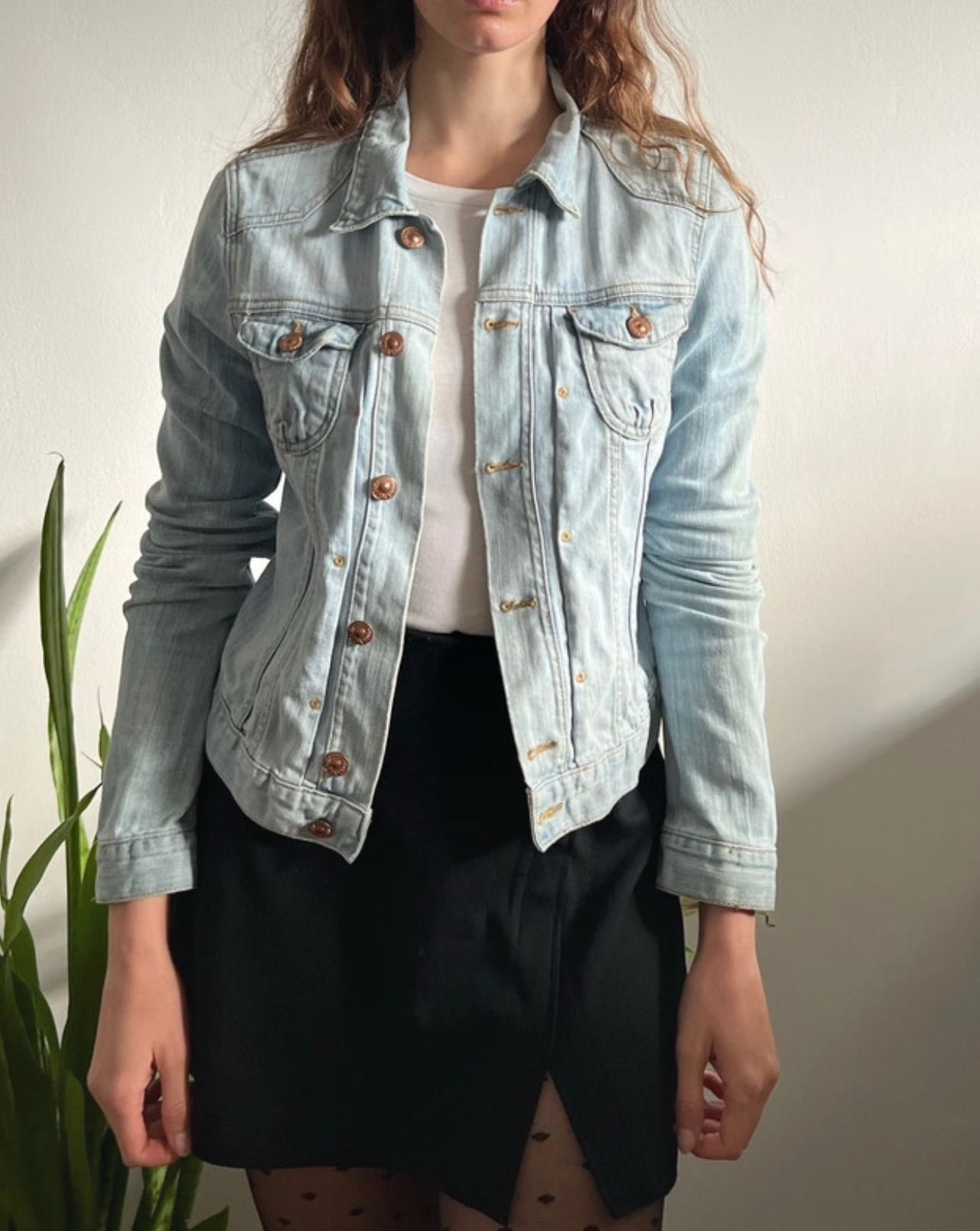 Denim jeansowa kurtka M &Jacket krótka m