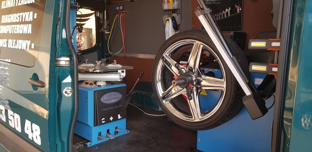 Mobilny serwis V-AUTO Wulkanizacja Klimatyzacja