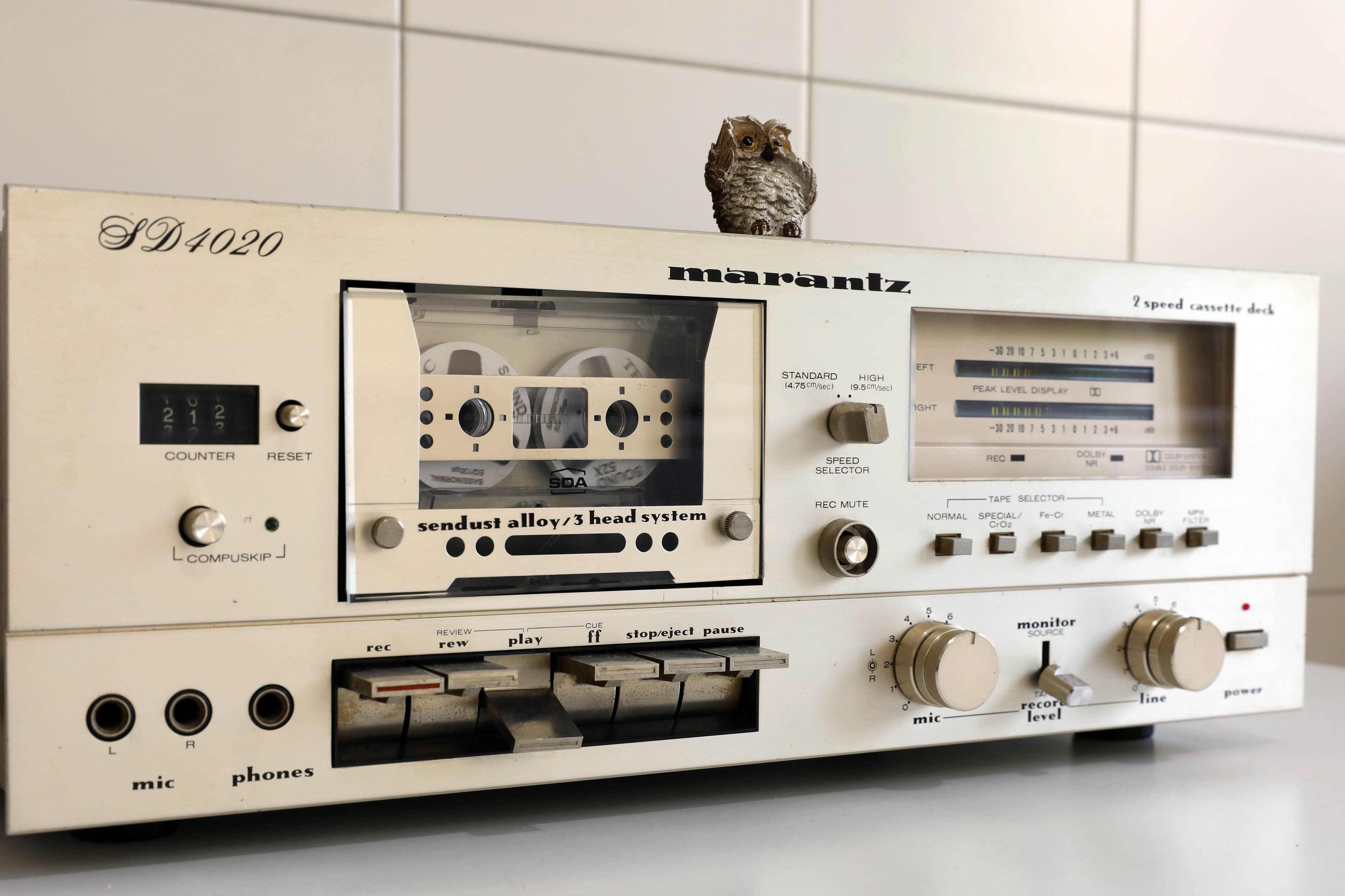 Marantz SD-4020 Tape Deck Cassetes 3 cabeças