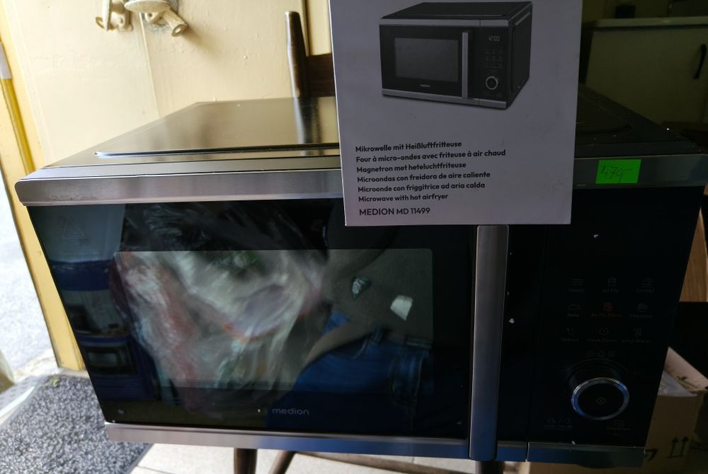 Kuchenka Mikrofalowa MEDION MD11499 3w1 25l Airfryer 9 PRO