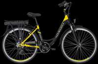 Rower Elektryczny Miejski LOVELEC CAPELLA 10Ah 28 cali czarno/żółty