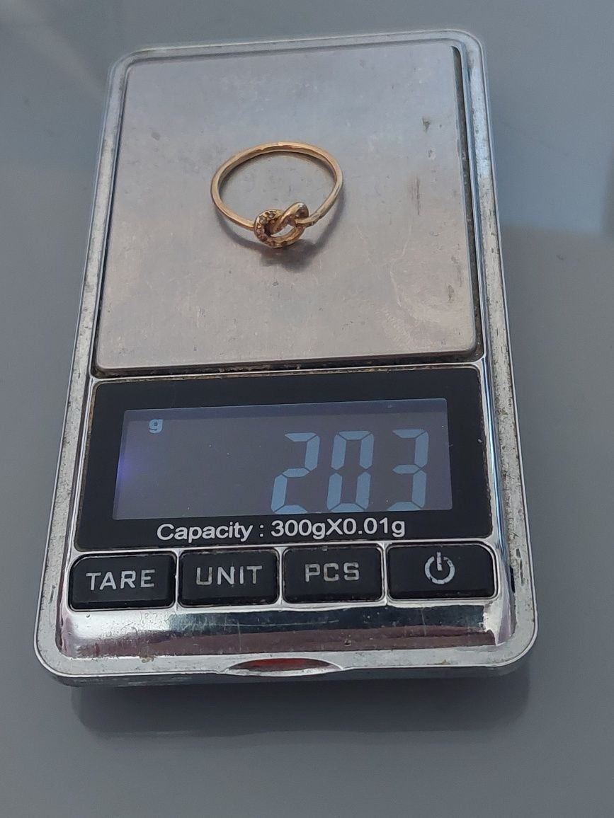 Anel ouro 19,2ct