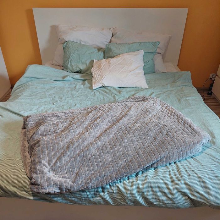 Nowa kołdra obciążeniowa Gravity 8 kg 150x120 cm w szarej poszewce