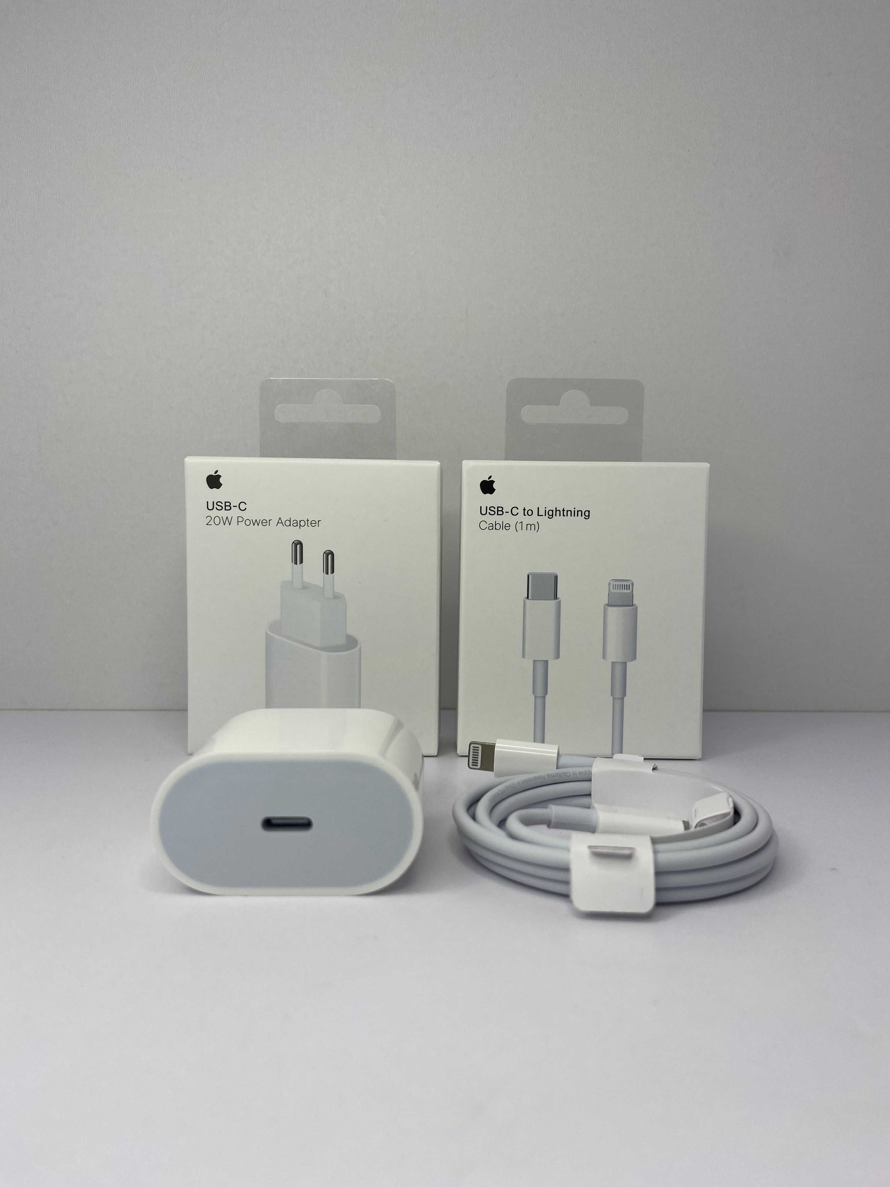Apple швидкісна зарядка 20W (блок + кабель 1м) зарядний комплект
