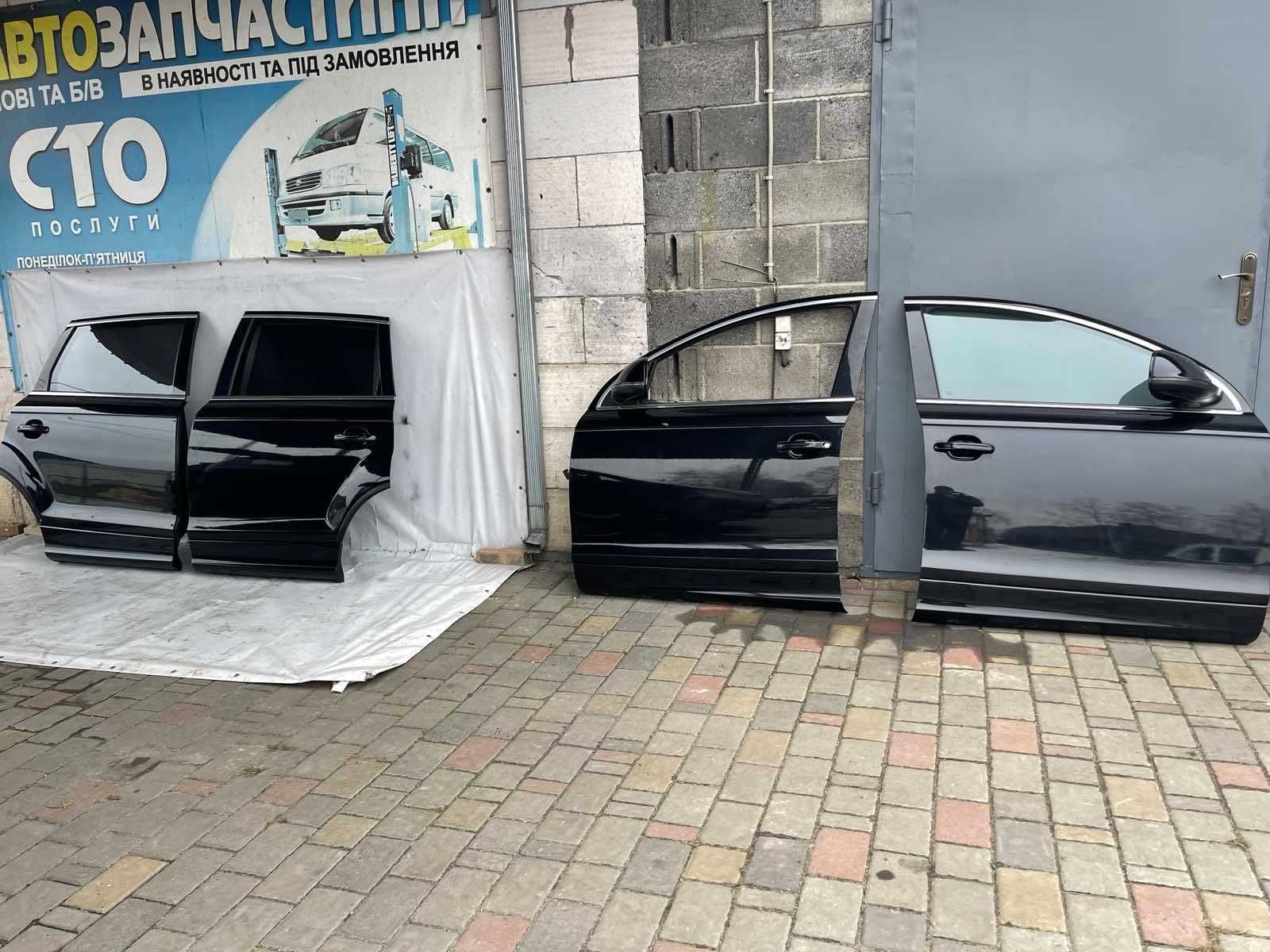 Audi Q7 4L  Двери Дверь Двері Задние Передние В наличии orcaschwarz