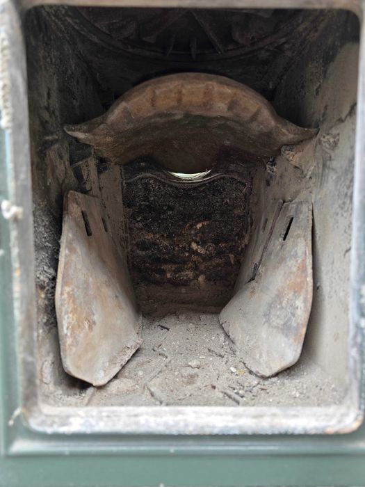 Norweski zdobiony piec żeliwny - Jotul 602 Jøtul