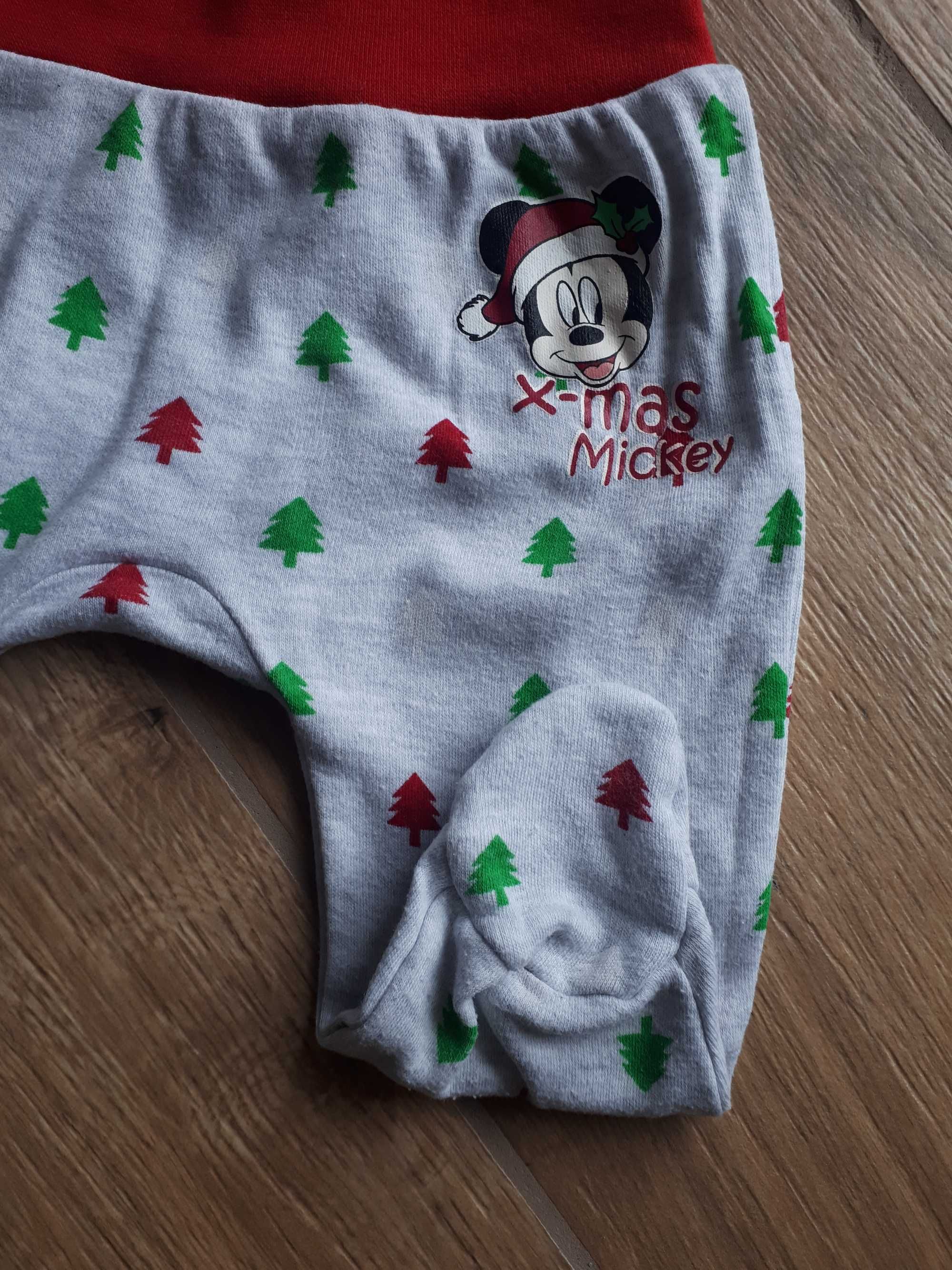 Świąteczne półśpiochy z Mickey Mouse 68cm