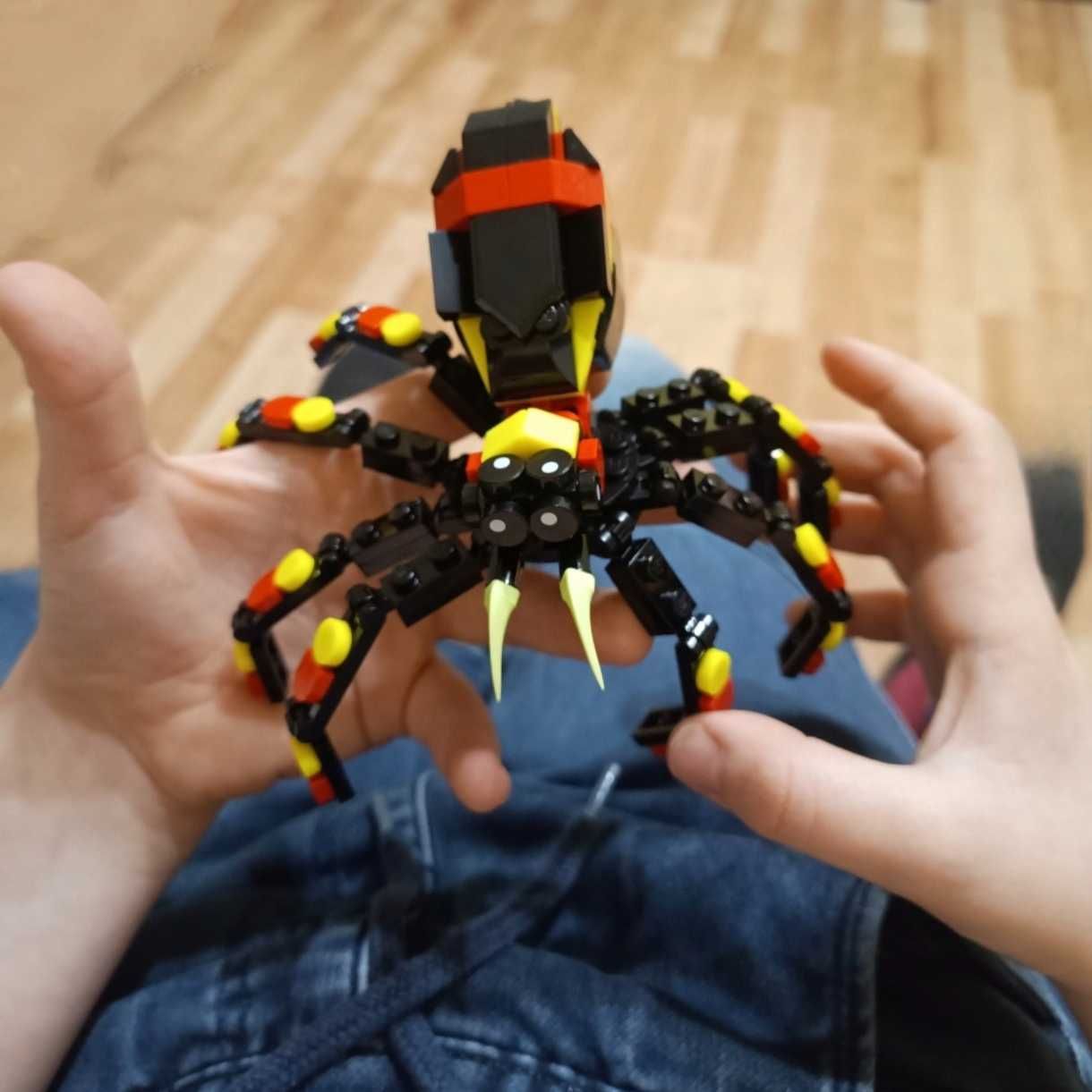 Lego Pająk Skorpion Wąż 3w1 Zestaw Klocków Zwierzęta 153 Elementy