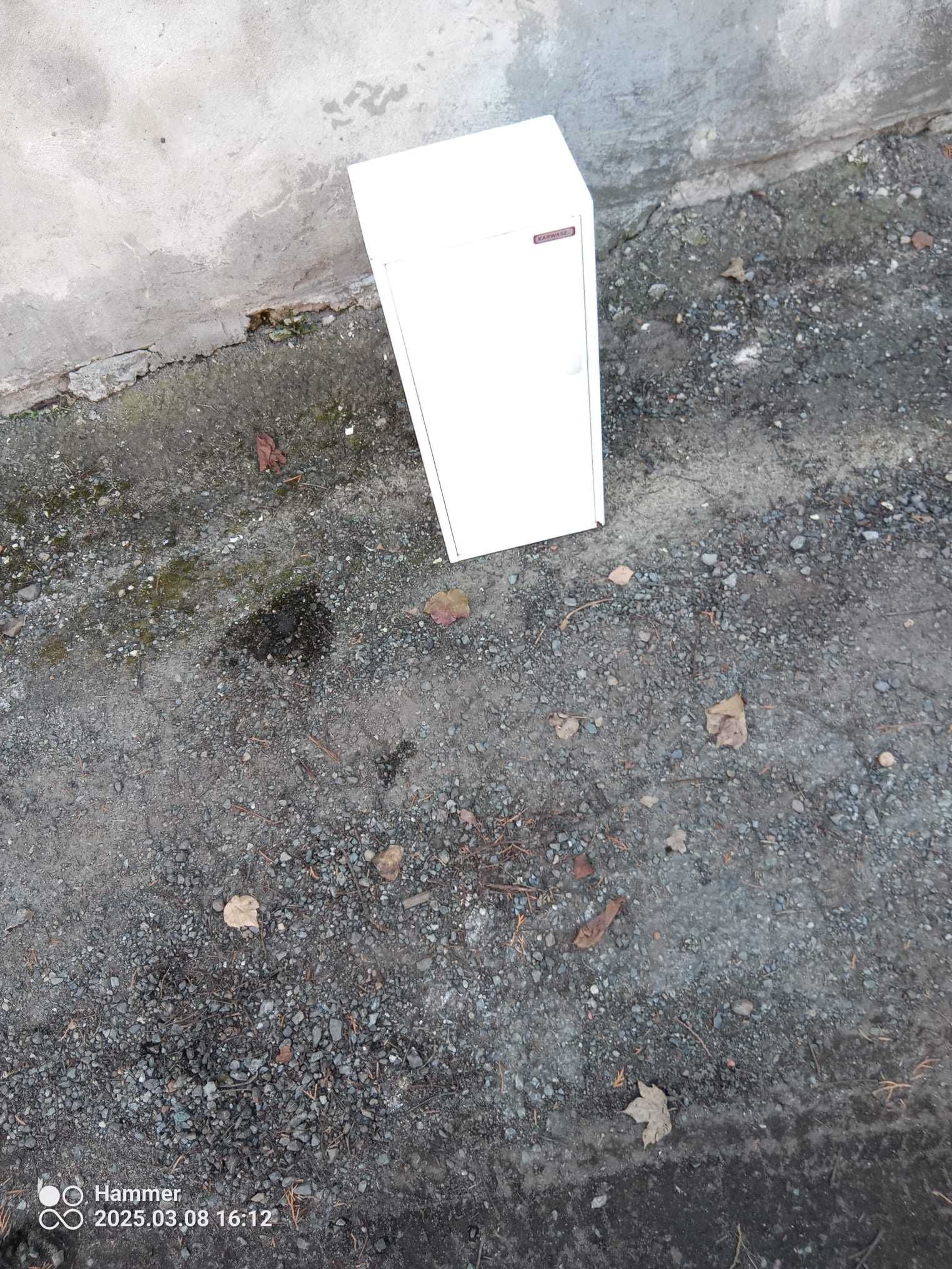 Skrzynka elektryczna z licznikiem